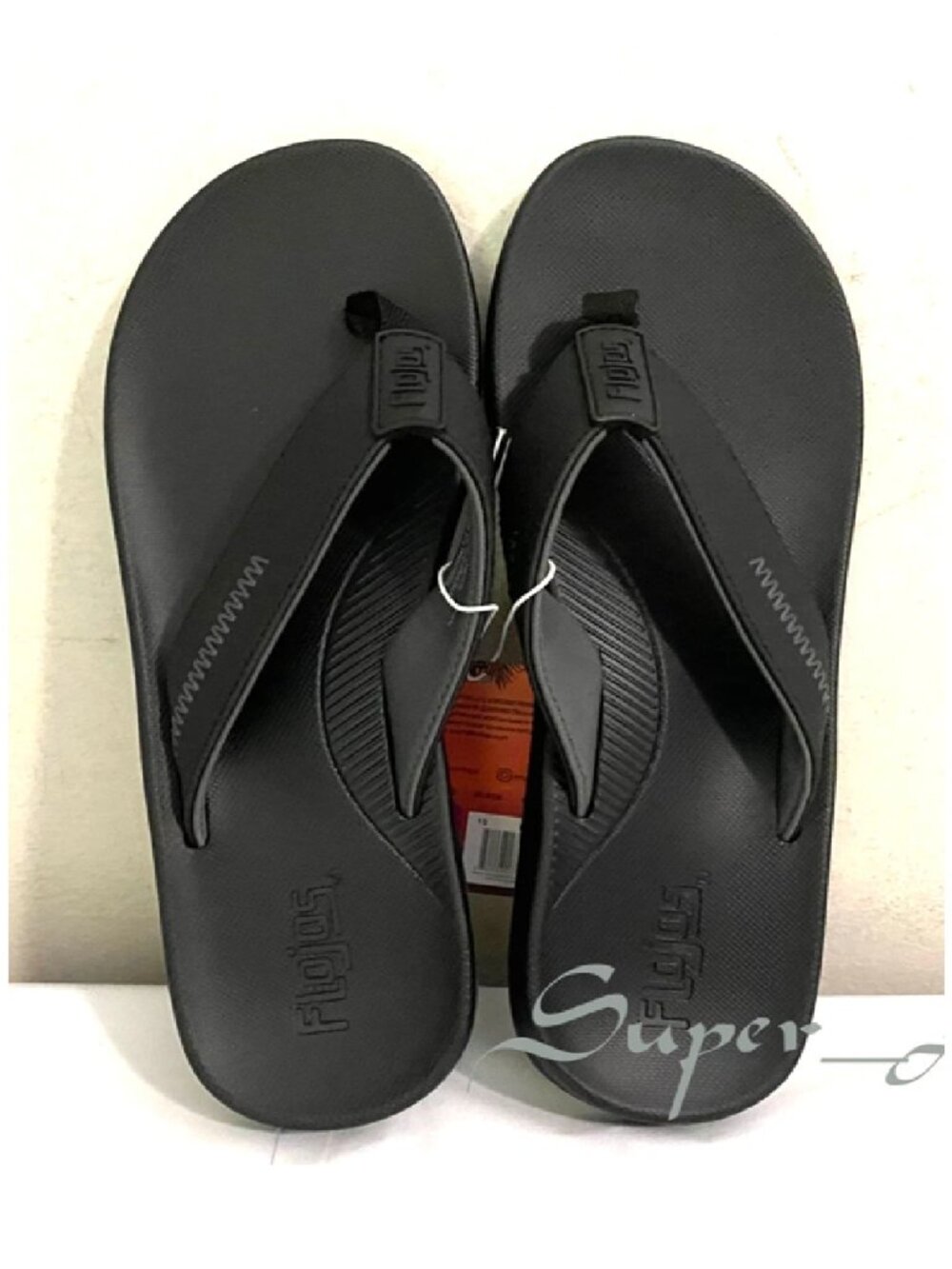 NEW Flojos Men's Memory Foam Flip Flop Sandals